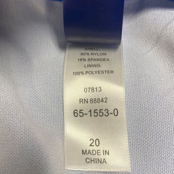 Swimsuits For All Blue Bikini Bottom Size 20 NWT - Picture 5 of 5